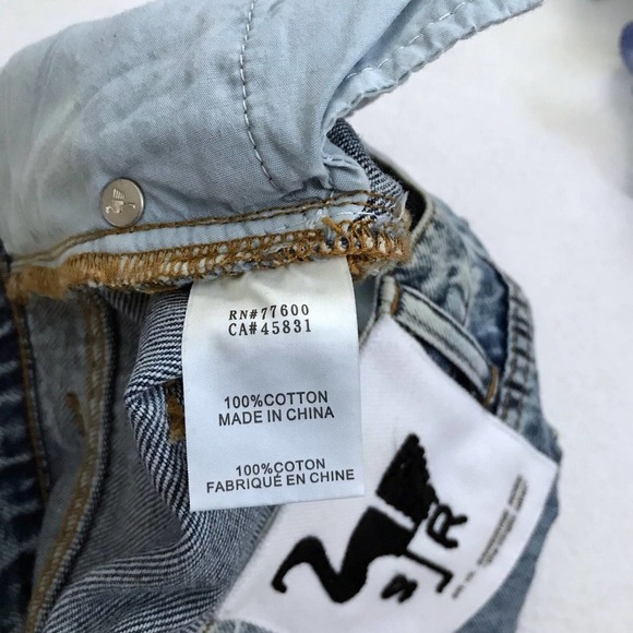 Free People Sandrine Rose NWT Medium Wash Distressed Jeans Women 25 - Picture 9 of 10